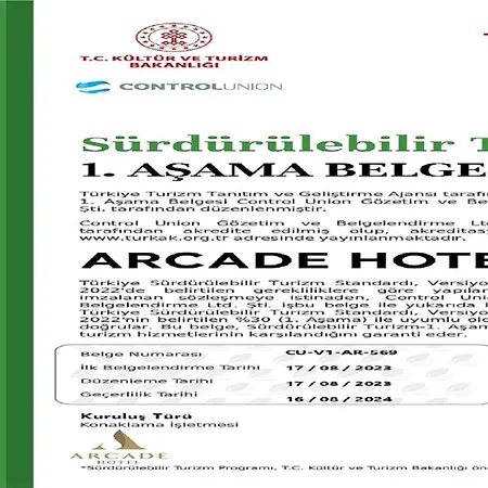 Arcade & Nisantasi Hotell 4*